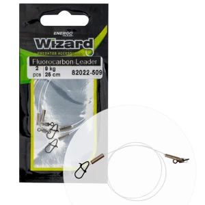 Struna Wizard Neo Fluorocarbon Leader 25cm, 9kg, 2buc/plic