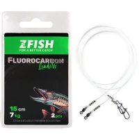 Struna Zfish Fluorocarbon, 15cm, 7kg, 2buc/pac