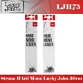 Strune LUCKY JOHN Hard Mono, 30cm, Clear, 0.60mm, 15kg, 5buc/pac