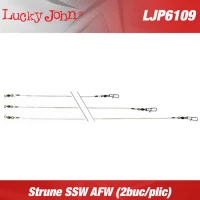 Strune Lucky John SSW AFW Nylon Coated 20cm, 0.36mm, 12kg, 2buc/plic