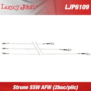 Strune Lucky John SSW AFW Nylon Coated 20cm, 0.36mm, 12kg, 2buc/plic Strune Lucky John SSW AFW Nylon Coated 20cm, 0.36mm, 12kg, 2buc/plic