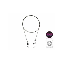 Strună Delphin Wolfram BOMB cu vârtej si agrafă 35cm 11kg