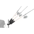 Suport Modular Triplu pentru Lansete Preston Triple Rod Support