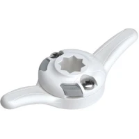 Suport Railblaza Cleat Port Grobpackung White, 10buc/pac