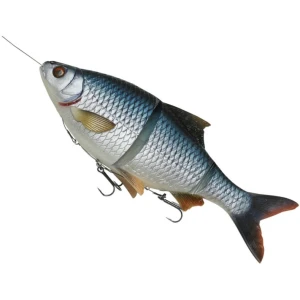 Swimbait Articulat SAVAGE GEAR 4D Line Thru Roach SS, Roach, 80g, 18cm, 1buc/pac