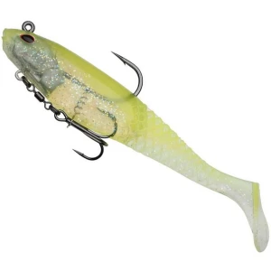Swimbait BERKLEY PowerBait Cullshad Deep, Lime Ice, 15cm, 50g