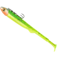 Swimbait FOX RAGE Pelagic Ready Rig Slick Fast, Lemon Tiger, 21cm, 60g