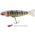 Swimbait FOX RAGE Pro Shad Jointed Loaded,  Original Stickleback, 14cm, 31g