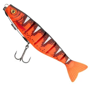 Swimbait FOX RAGE Pro Shad Jointed Loaded,  Red Wake, 14cm, 31g