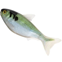 Swimbait LIVE TARGET Shad Unrigged, Blue / Green, 16.5cm, 12.7g, 2buc/pac