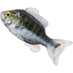 Swimbait LIVE TARGET Sunfish Unrigged, Green / Pearl, 11cm, 2buc/pac