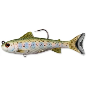 Swimbait Live Target Trout Parr, Silver / Olive, 13.1cm, 35g, 1buc/pac Swimbait Live Target Trout Parr, Silver / Olive, 13.1cm, 35g, 1buc/pac