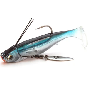 Swimbait RAID Head Swimmer Libero, 003 Ice Black, 10g, 2buc/pac