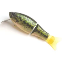 Swimbait Raid GI, 006 Black BB, 9.4cm, 35g, 1buc/pac