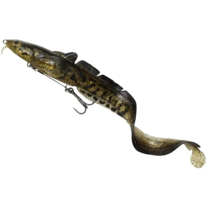 Swimbait SAVAGE GEAR 3D Burbot Shallow, Gold Burbot UV, 70g, 25cm, 1buc/pac Swimbait SAVAGE GEAR 3D Burbot Shallow, Gold Burbot UV, 70g, 25cm, 1buc/pac
