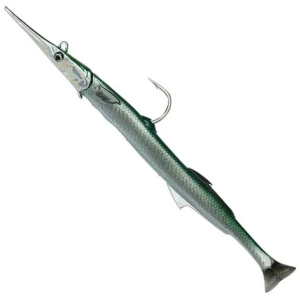 Swimbait SAVAGE GEAR 3D Needlefish Pulse Tail, Silver Green, 55g, 23cm, 1buc/pac