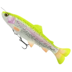 Swimbait SAVAGE GEAR 4D Line Thru Pulse Tail Trout SS, Lemon Trout, 16cm, 51g, 1buc/pac