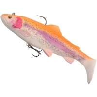 Swimbait SAVAGE GEAR 4D Trout Rattleshad, Golden Albino, 80g, 17cm, 1buc/pac