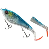 Swimbait SAVAGE GEAR Deviator Tail SS, Blue Chrome, 20cm 87g, 1+2buc/pac