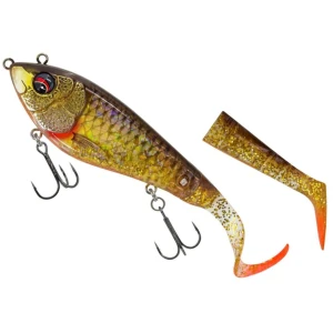 Swimbait SAVAGE GEAR Deviator Tail SS, DRT Roach Glt, 16.5cm 48g, 1+2buc/pac Swimbait SAVAGE GEAR Deviator Tail SS, DRT Roach Glt, 16.5cm 48g, 1+2buc/pac