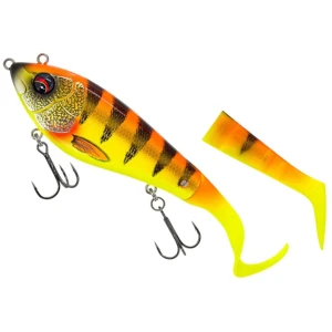 Swimbait SAVAGE GEAR Deviator Tail SS, Golden Amb, 20cm 87g, 1+2buc/pac