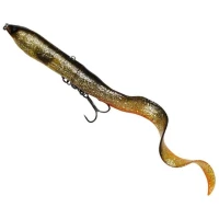 Swimbait SAVAGE GEAR Hard EEL, Black Gold, 17cm, 50g, 1buc/pac