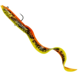 Swimbait SAVAGE GEAR Real EEL, Golden AMB, 20cm, 38g, 1buc/pac