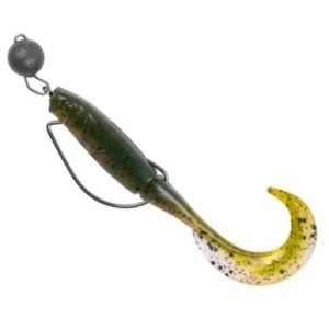 Swimbait ZEBCO Demonic Curly Tails, Natural, 5g, 7.5cm, 1buc/pac