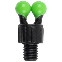 Cap Hanger Fox Black Label Bobbin Clips, Green, 3buc/pac