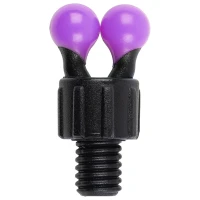 Cap Hanger Fox Black Label Bobbin Clips, Purple, 3buc/pac