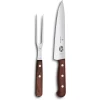  Set Cutit si furculita Victorinox Carving Set, processed maple, 2 pieces, gift box 5.1050.2G