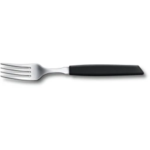 Furculita Victorinox, Swiss Modern Table Fork, Black