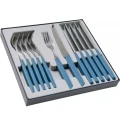 Set 6 Cutite Si 6 Furculite Victorinox, Swiss Modern Table, Lama Zimtata 12cm, Blue Set 6 Cutite Si 6 Furculite Victorinox, Swiss Modern Table, Lama Zimtata 12cm, Blue