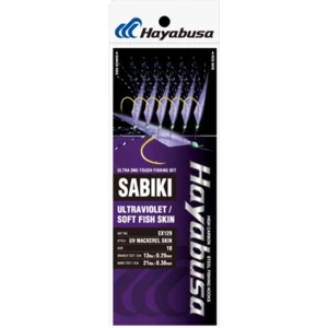 Taparie Scrumbie Hayabusa Sabiki Fish Skin, Real Minnow, Nr.7, 6 Carlige, 1buc/pac