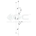 Taparina Golden Catch Natural Nr.8, 5 Carlige, 1buc/plic Taparina Golden Catch Natural Nr.8, 5 Carlige, 1buc/plic