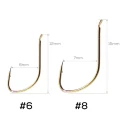 Taparina Golden Catch Natural Nr.8, 5 Carlige, 1buc/plic Taparina Golden Catch Natural Nr.8, 5 Carlige, 1buc/plic