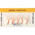 Taparina Golden Catch Pink Nr.6, 5 Carlige, 1buc/plic