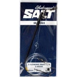 Taparina SHAKESPEARE 2 Flowing Trace Rig, marimea 2/0, 2 carlige, 1buc/pac