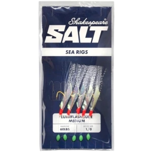 Taparina SHAKESPEARE Salt Lumiflash Lure Rig - Medium, Nr.1/0, 1buc/pac