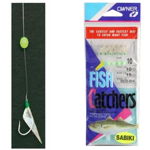 Taparina Sabiki OWNER 5523 Silver Rainbow, Nr.14, 0.28mm, 32cm, 6buc/pac