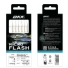 Taparine BKK Micro Flash NFA 02 PNFS Green Resin Fluoro, Nr.11, 145cm-0.30mm, 5cm-0.23mm, 6buc/pac