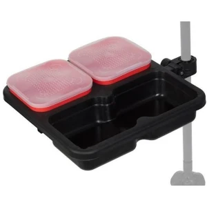 Tava Laterala Filfishing Feeder Cu 2 Cutii, 37x37x8cm