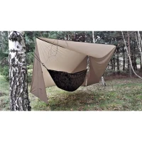 Tenda Bushmen Prelata Ultralight Dark Olive, 4mx3m Tenda Bushmen Prelata Ultralight Dark Olive, 4mx3m