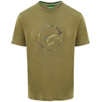 TRICOU KORDA LE DISTRESSED LOGO TEE OLIVE MARIME XXL