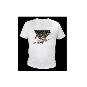 TRICOU OKUMA T-SHIRT PIKE WHITE MARIME XXXL