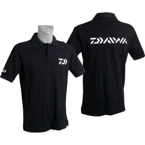 TRICOU POLO DAIWA NEGRU MARIME M  TRICOU POLO DAIWA NEGRU MARIME M