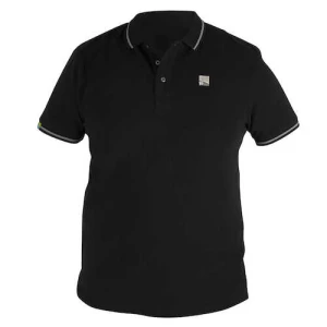 TRICOU PRESTON BLACK POLO M