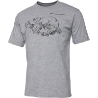 TRICOU SAVAGE CANNIBAL INK GREY MELANGE MARIME L TRICOU SAVAGE CANNIBAL INK GREY MELANGE MARIME L