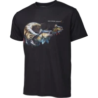 Tricou Savage Gear Cannibal Black Mar. L Tricou Savage Gear Cannibal Black Mar. L