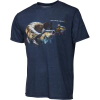 TRICOU SAVAGE GEAR CANNIBAL BLUE MARIME S